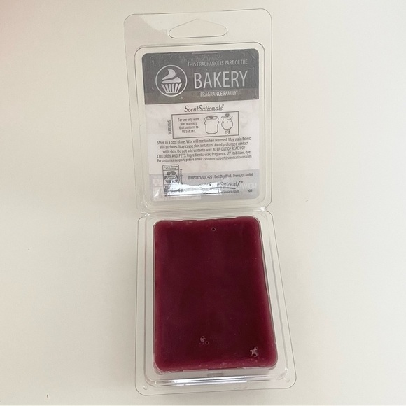 ScentSationals Cranberry Orange Glaze It Scented Melting Wax Cubes 2.5 oz - Picture 4 of 7